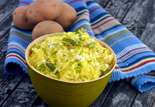 Batata Poha, Aloo Poha