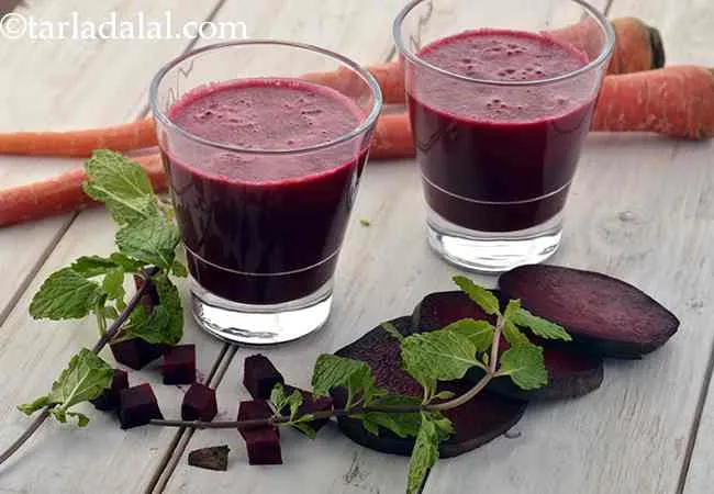 Beet Treat, Carrot Beet and Apple Juice