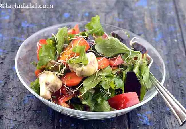 Beetroot, Peppers, Carrot Healthy Salad for Work