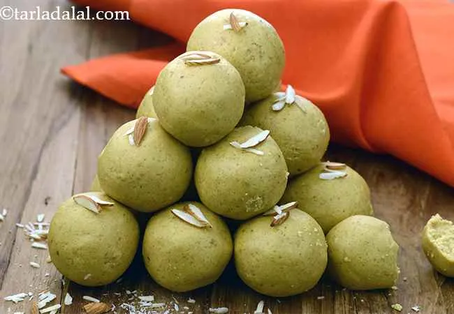  Besan Laddoo ( Microwave Recipe)