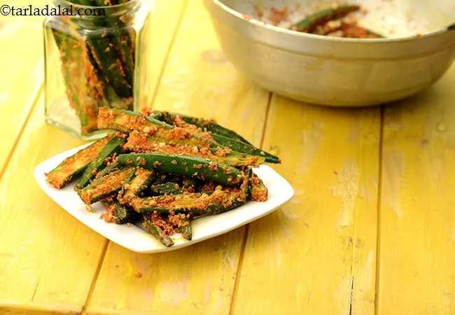 Bhindi Til ka Achaar