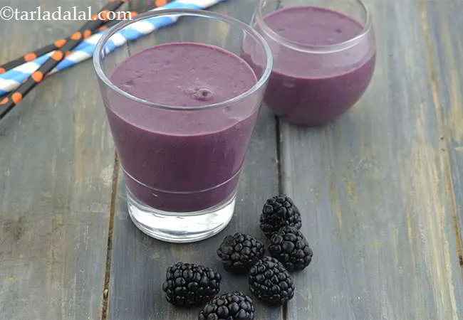 Blackberry Banana Smoothie Recipe, Antioxidant Rich