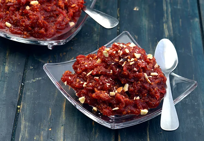  Bottle Gourd, Carrot and Beetroot Halwa, Microwave Recipe