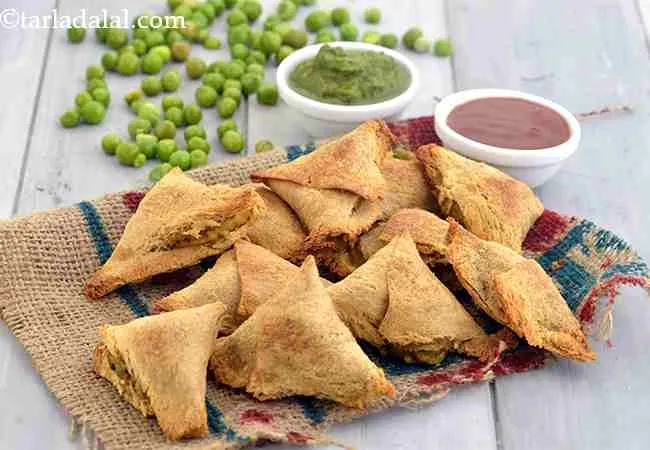 Bread Samosa Recipe, Baked Samosa