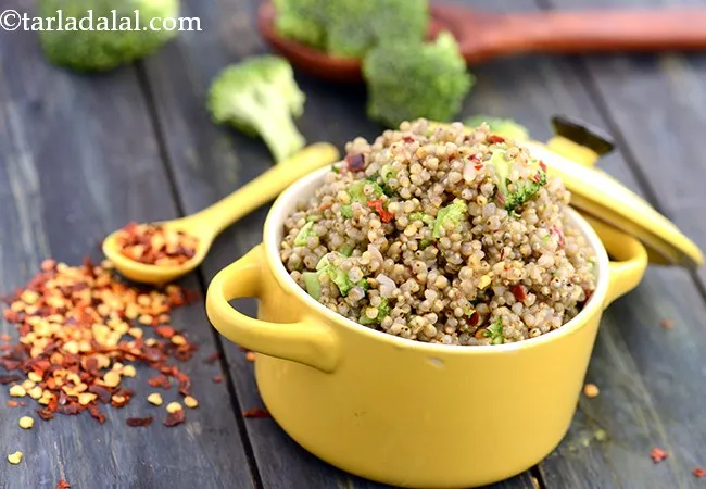 Broccoli and Bajra Snack