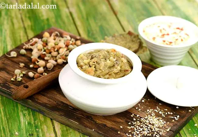 Buckwheat and Sprouts Khichdi