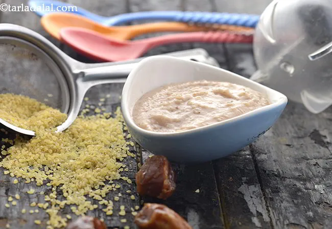 Bulgur Wheat Porridge for Babies