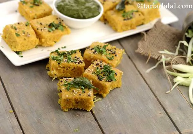 Cabbage Dhokla