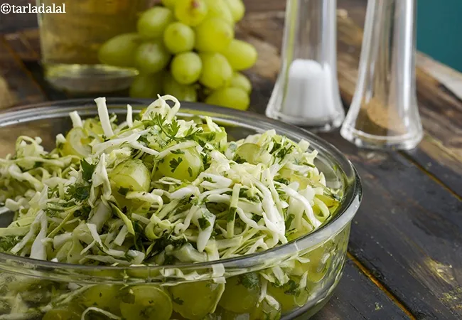 Cabbage and Grape Salad