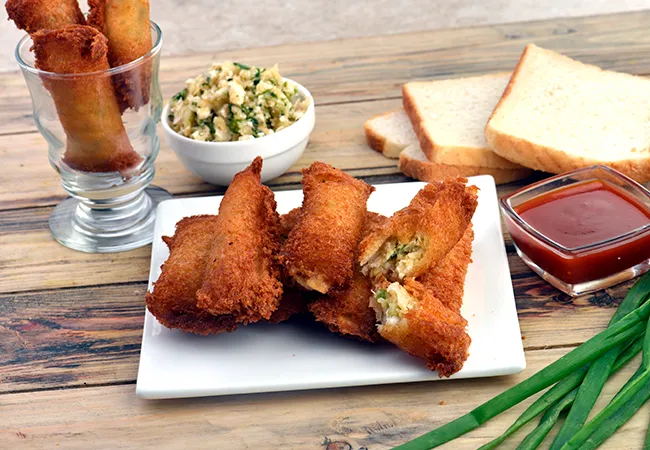  Cabbage and Paneer Rolls