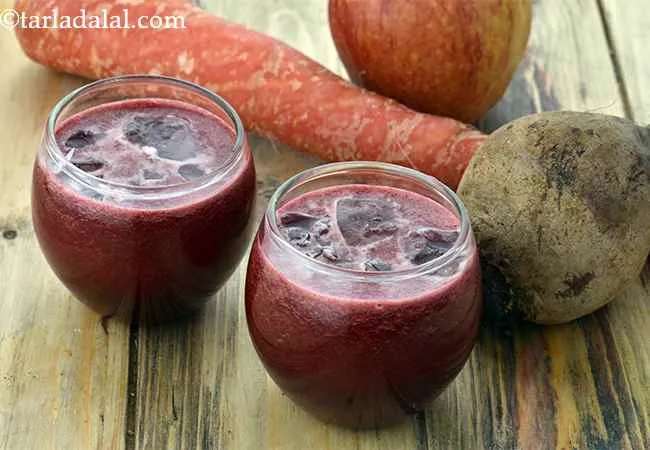 Brain Booster, Carrot Apple Beetroot and Spinach Juice