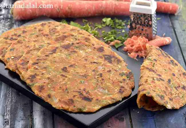 Carrot Paratha