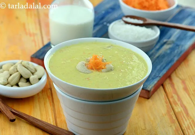 Carrot and Cashew Payassam