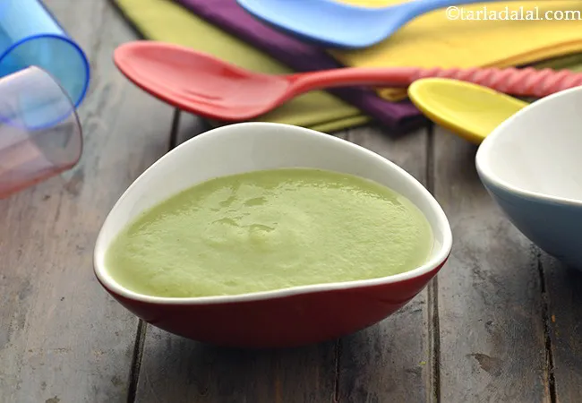 Cauliflower Broccoli Mash for Babies