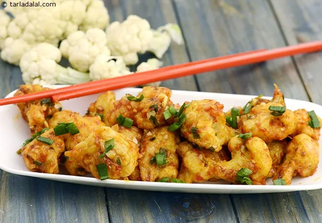 Cauliflower in Schezuan Sauce