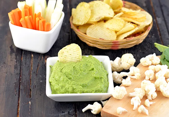Cauliflower and Spinach Dip