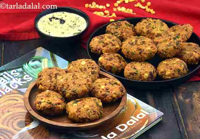  Chana Dal Vada, Crispy Chana Dal Vada