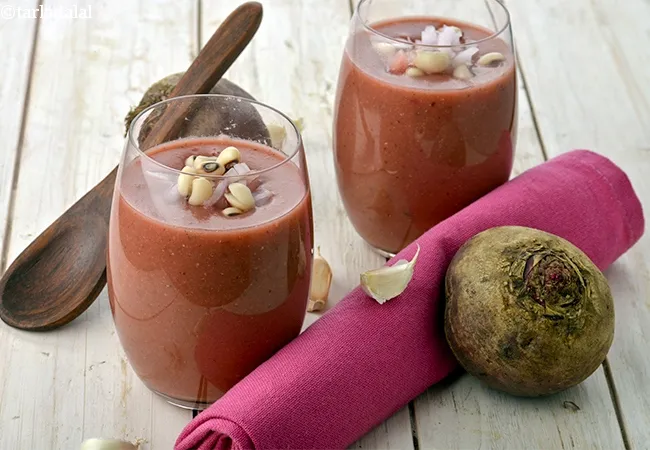 Chawli and Beetroot Soup