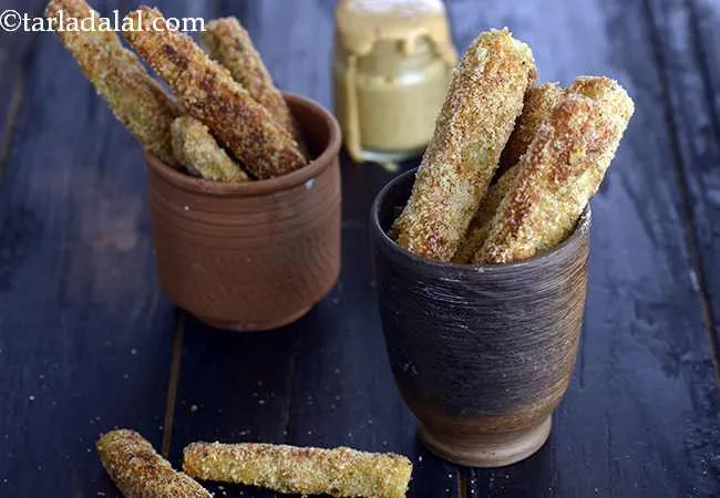  Cheesy Baked Zucchini Fries