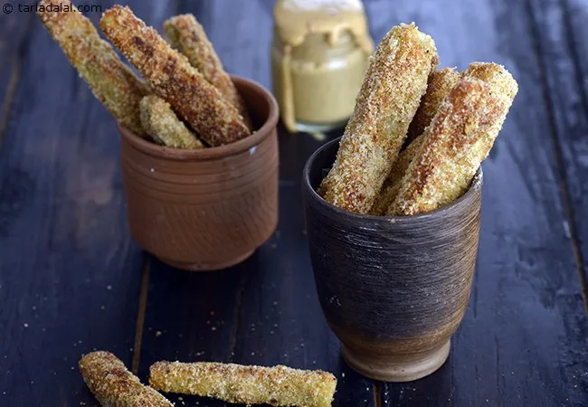 Cheesy Baked Zucchini Fries