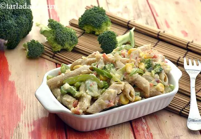 Cheesy Pasta with Vegetables
