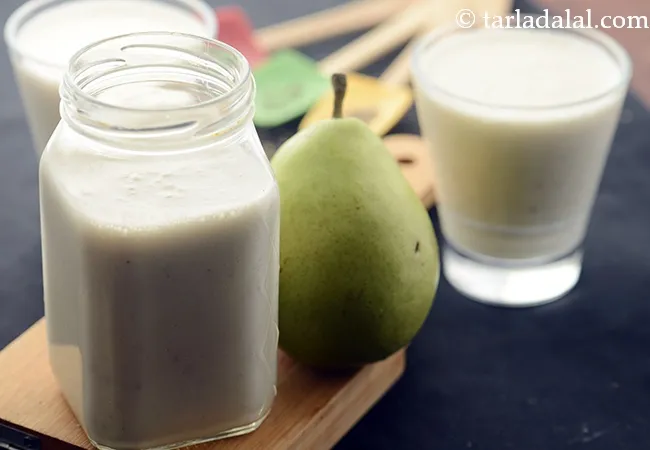 Chia Seeds and Pear Lassi
