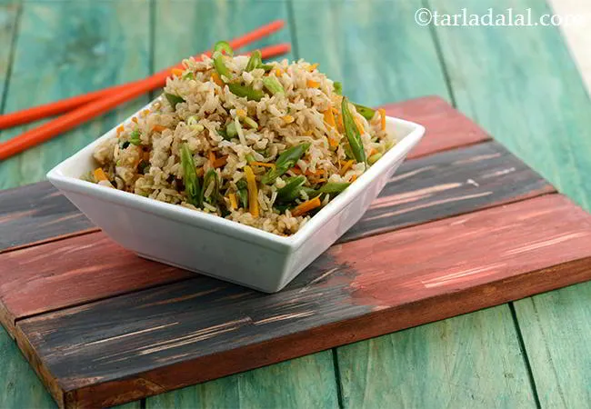Chinese Fried Rice, Diabetic Friendly Recipe