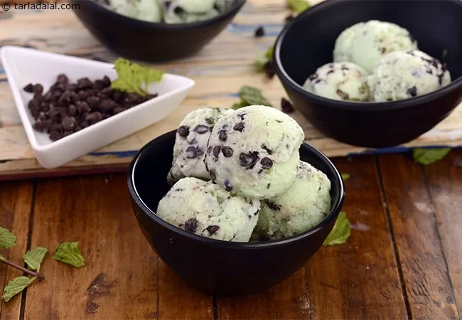 Chocolate Mint Ice Cream