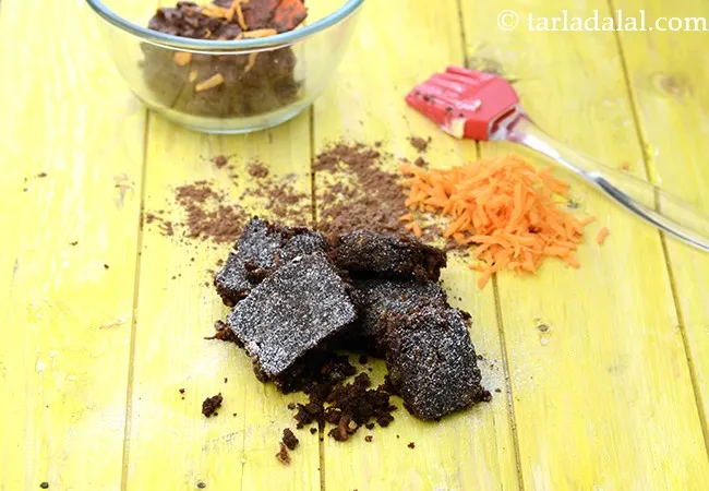 Chocolate and Carrot Brownie