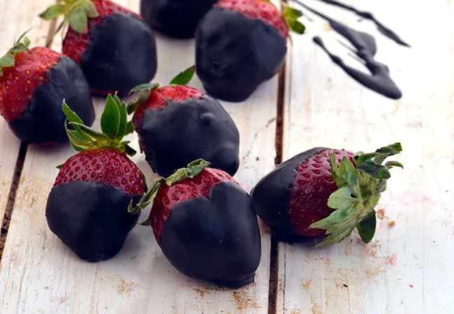  Chocolate Coated Strawberries