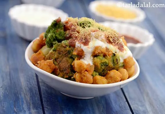 Chole Tikki Chaat