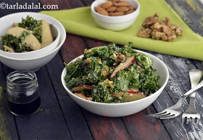  Citrus Kale Apple and Feta Salad