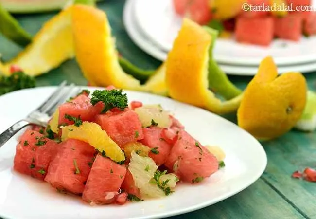 Citrus Watermelon Salad