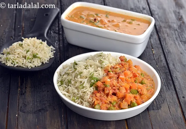 Coconut Curry with Fried Rice
