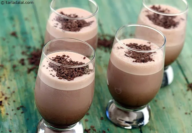 कोल्ड कोको मिल्कशेक - Cold Cocoa Milkshake