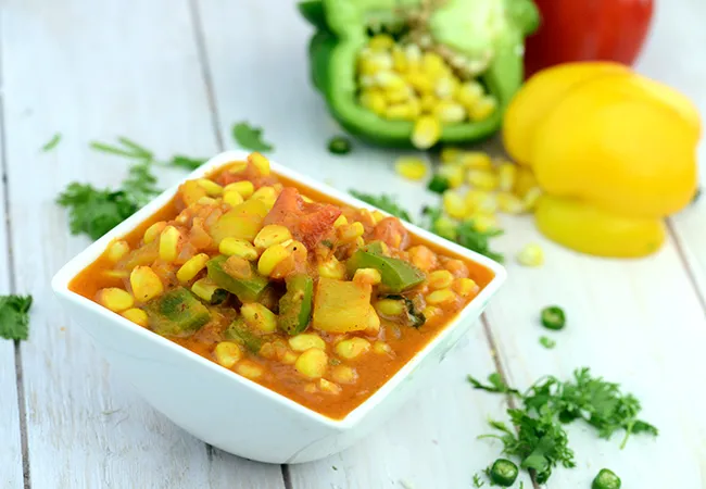 Corn Capsicum