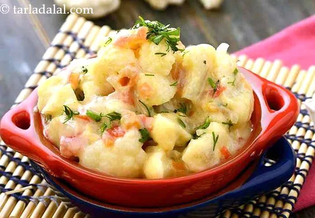 Creamy Cauliflower Sabzi, Malai Gobhi