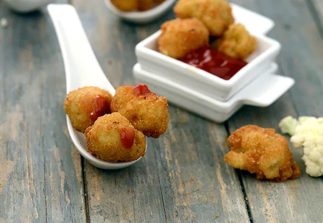  Crispy Fried Cauliflower
