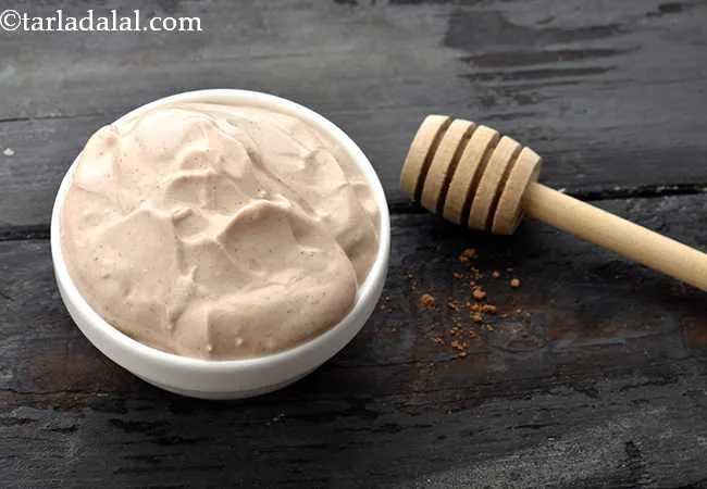 Curd with Honey and Cocoa Powder, For Athletes and Weight Loss