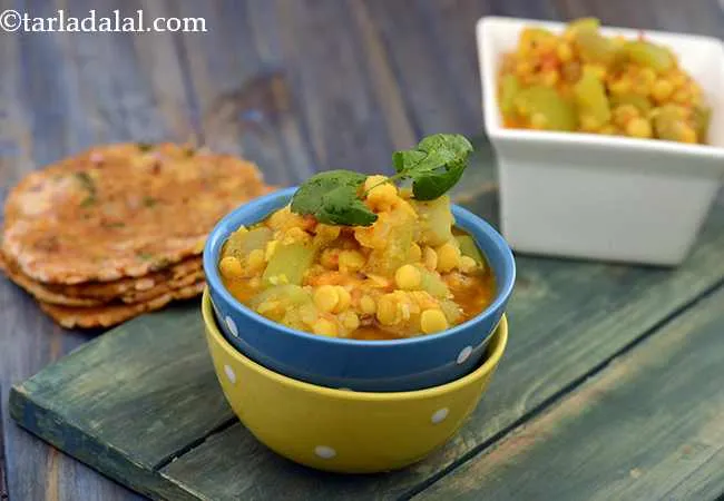 Doodhi and Chana Dal Subzi