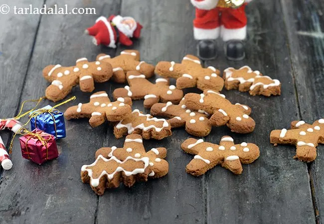 Eggless Gingerbread Cookies