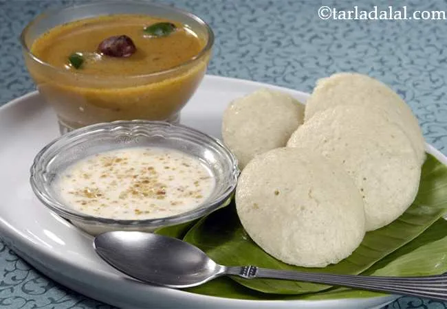 Faraali Idli Sambhar