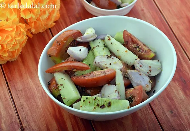 Fire and Ice Tomato Salad