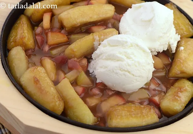 Fruit and Ice-Cream Sizzler