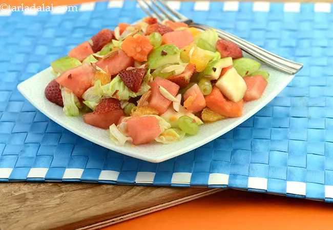 Fruit and Lettuce Salad ( Healthy Soups and Salads Recipe)