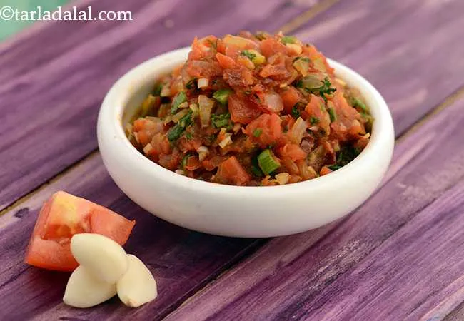 Garlic Tomato Chutney