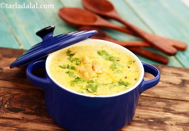  Gatte ki Kadhi, Marwadi Gatte Ki Kadhi Recipe