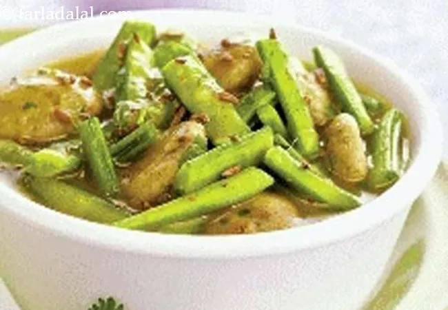Gavarfali with Bajra Dhokli
