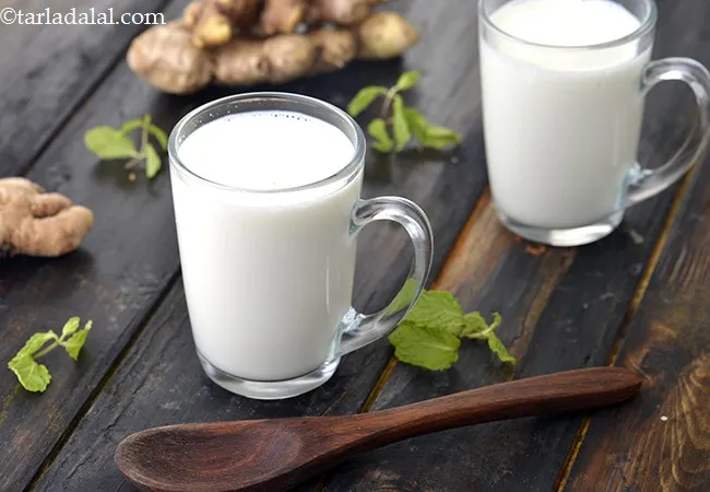 Ginger Milk Recipe, Home Remedies for Cough Cold