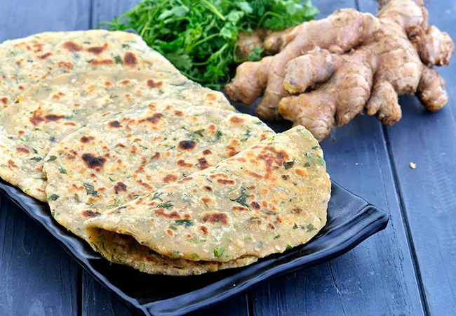 Ginger Paratha, Adrak ka Paratha